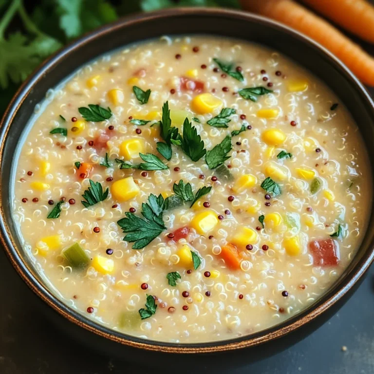 Quinoa Corn Chowder