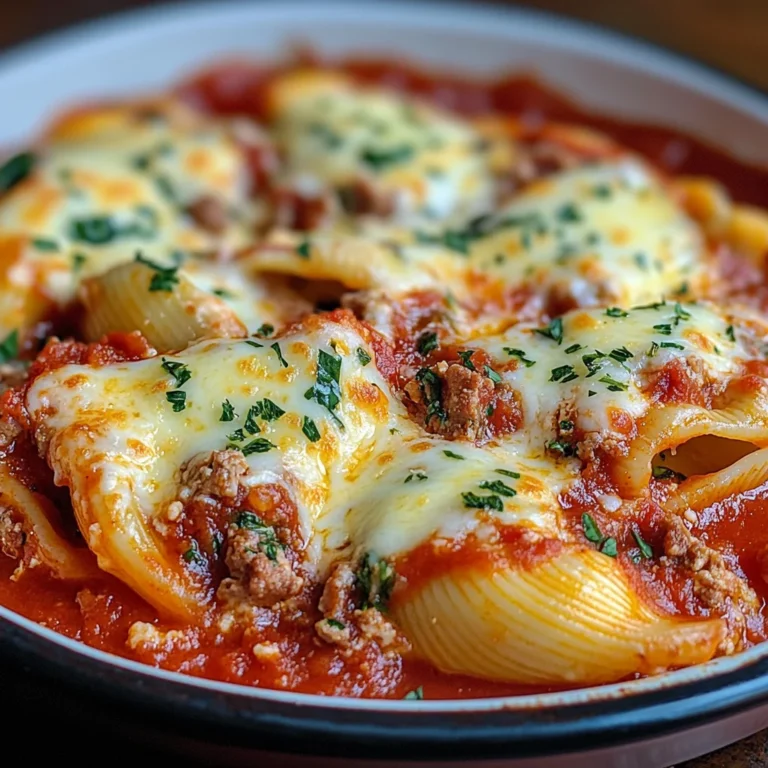 Stuffed Shells with Meat